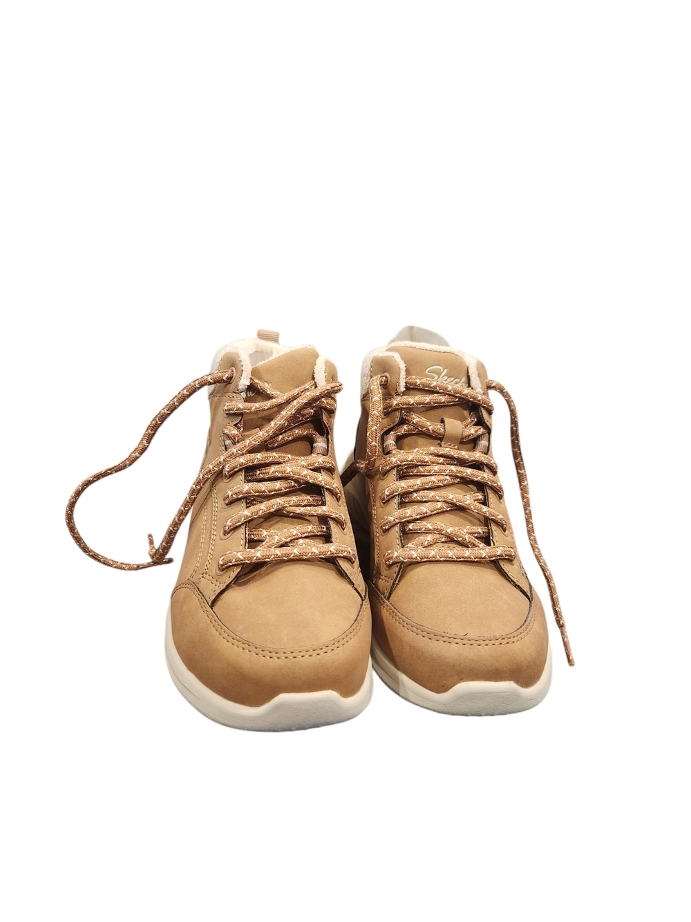 Skechers Ultra Flex 2.0 Chestnut Women's Lace Up Sneakers Boots Size 6.5